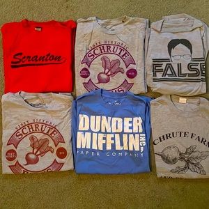 The Office t-shirts